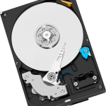 Hard disk drive HDD isolated